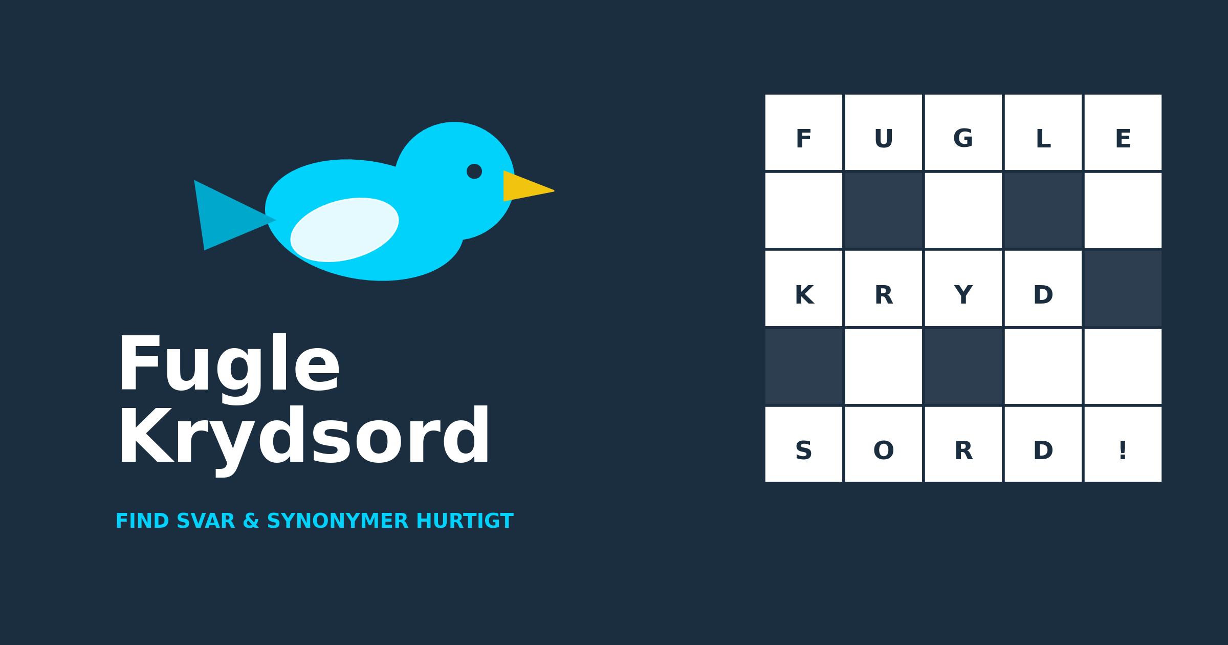 Fugle krydsord